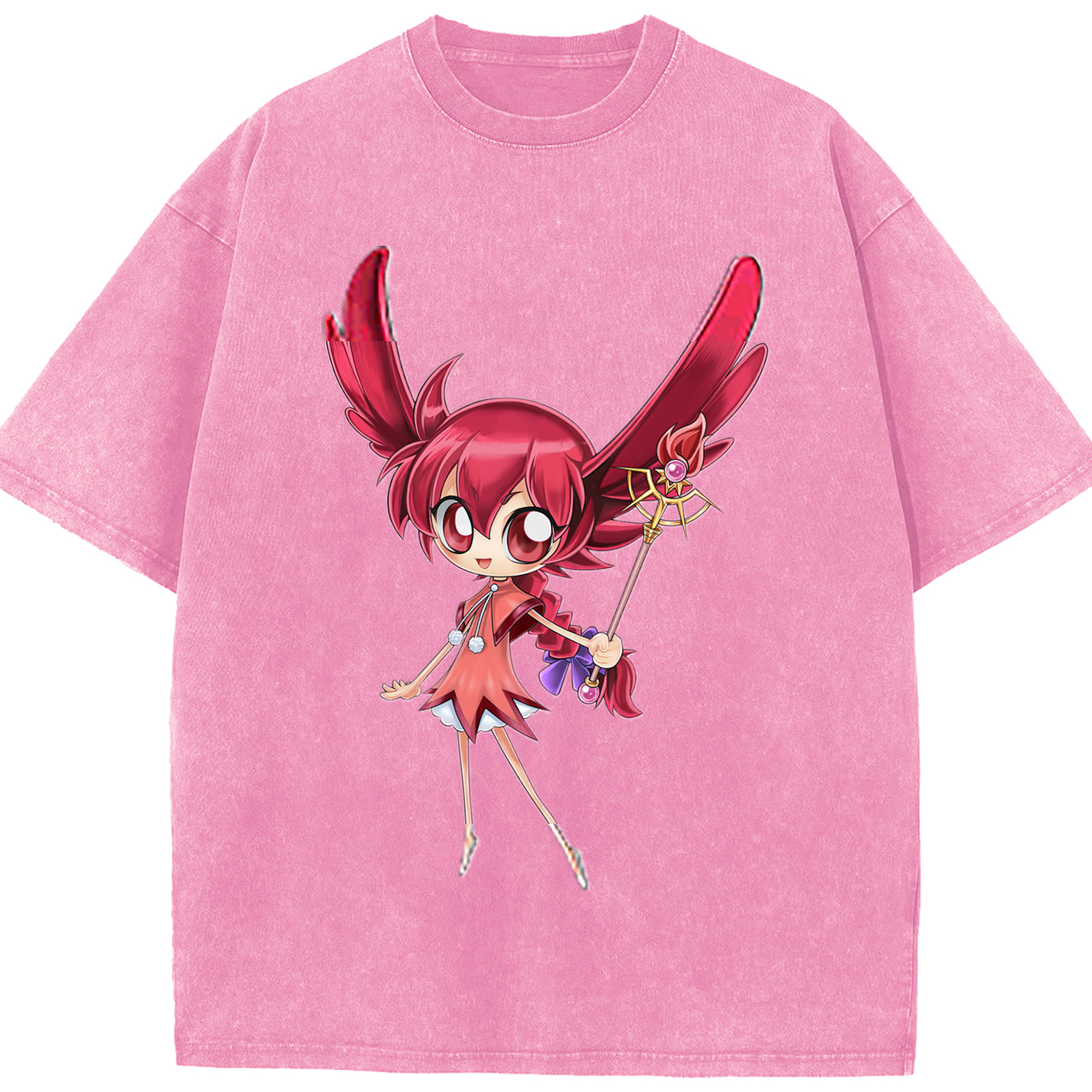 （画像用） 遊☆戯☆王 Yu-Gi-Oh! 綿100% ヴィンテージ風 半袖Tシャツ（フロントプリント）
